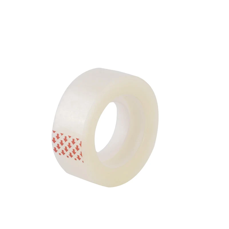 D.RECT Distributeur de Ruban Adhésif de Bureau - Dévidoir de Ruban avec Ruban Adhésif Transparent, Taille 19mm x 33M