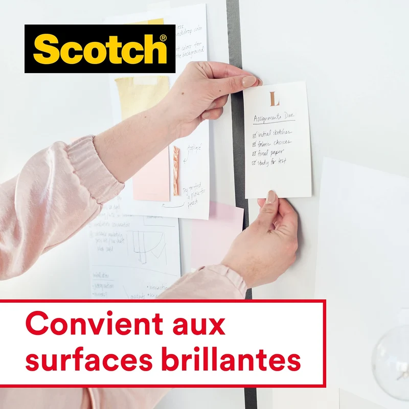 Scotch Crystal Ruban Adhésif Transparent , Multi-Pack, 8 Rouleaux, 19mm x 33 m - Ruban Adhésif Transparent à Usage Général pour l'Ecole, la Maison et le Bureau