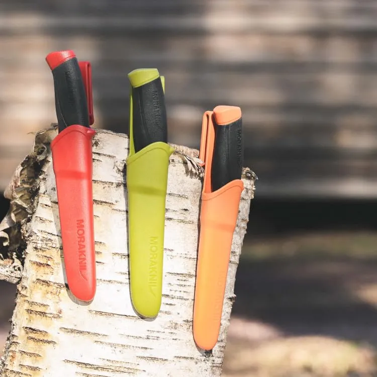 Mora Couteau Companion MG Noir/Kaki, Lame 10,5 cm