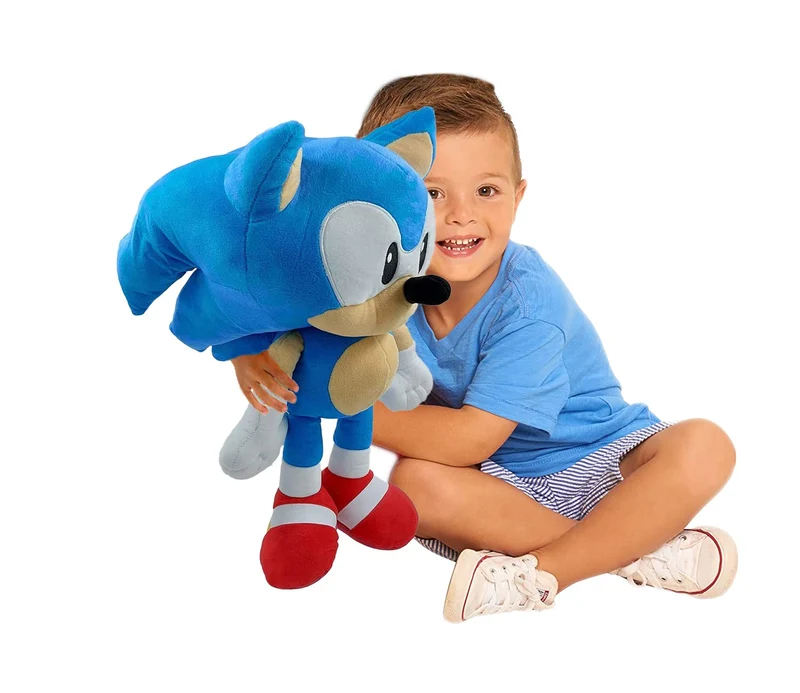 Peluche Sonic classique - 50 cm