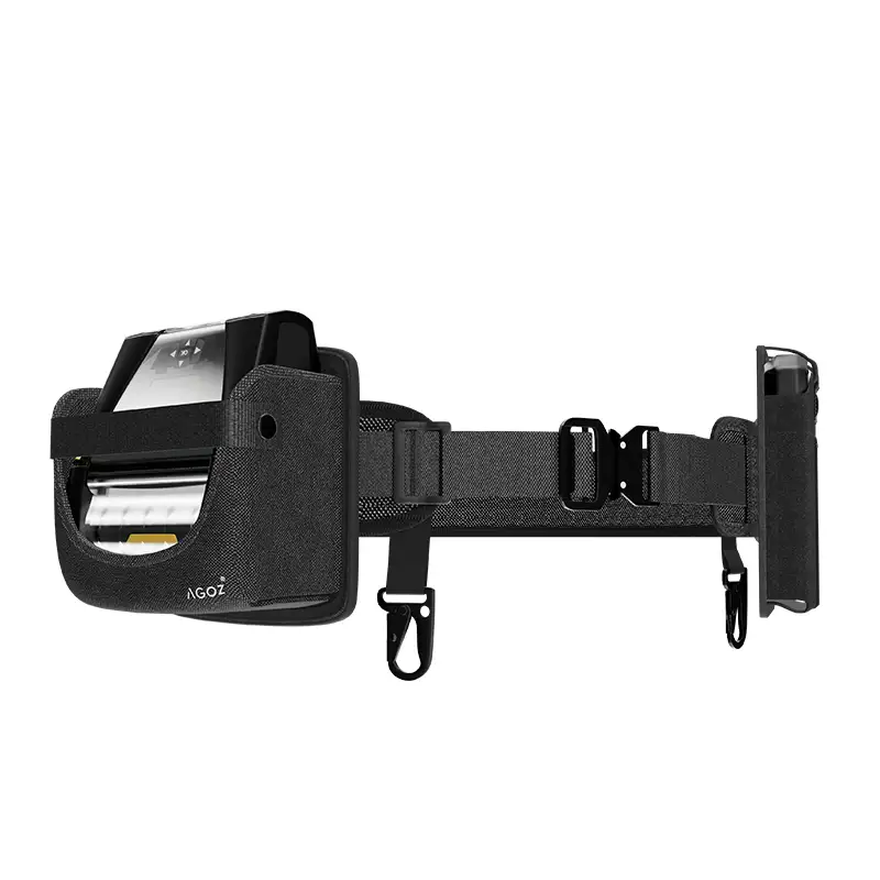 Ceinture de taille pour imprimante mobile TSC Alpha-40L avec étui pour scanner