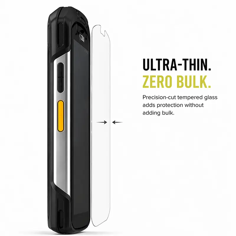 Protecteur d'écran en verre trempé Zebra TC70 / TC72 / TC75 pour flottes d'ordinateurs mobiles actifs TC7X | Agoz