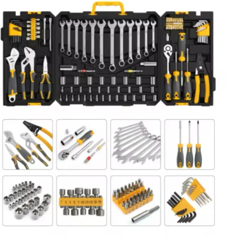 Kit d'outils manuels de 124 éléments