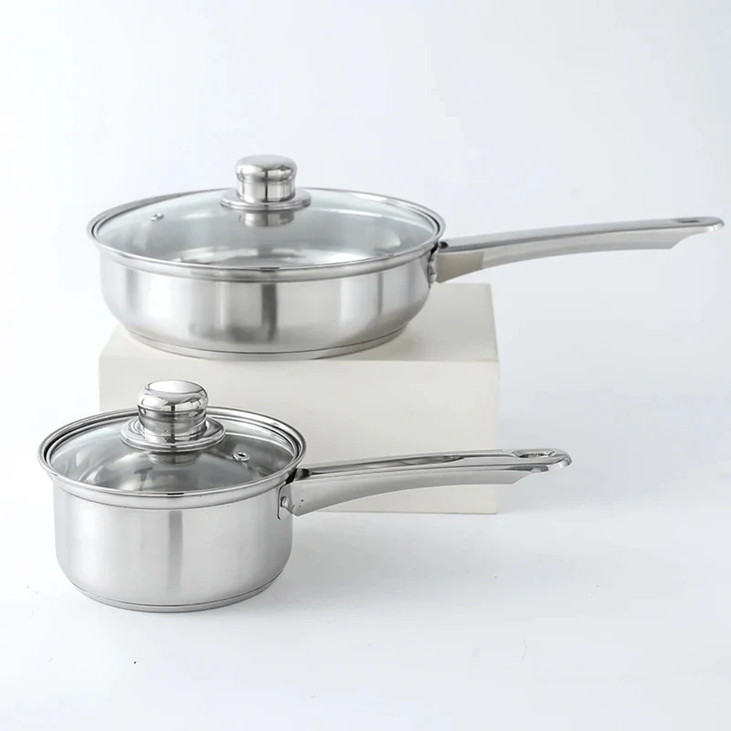 Batterie de cuisine en acier inoxydable 12 en 1