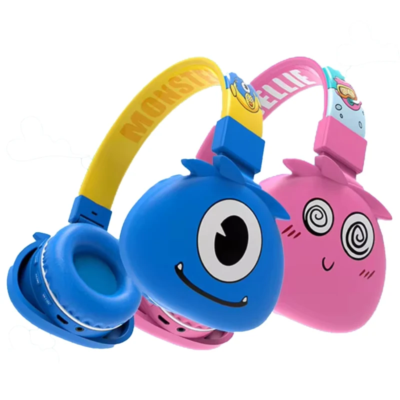 Casque Bluetooth sans fil pour enfants avec microphone