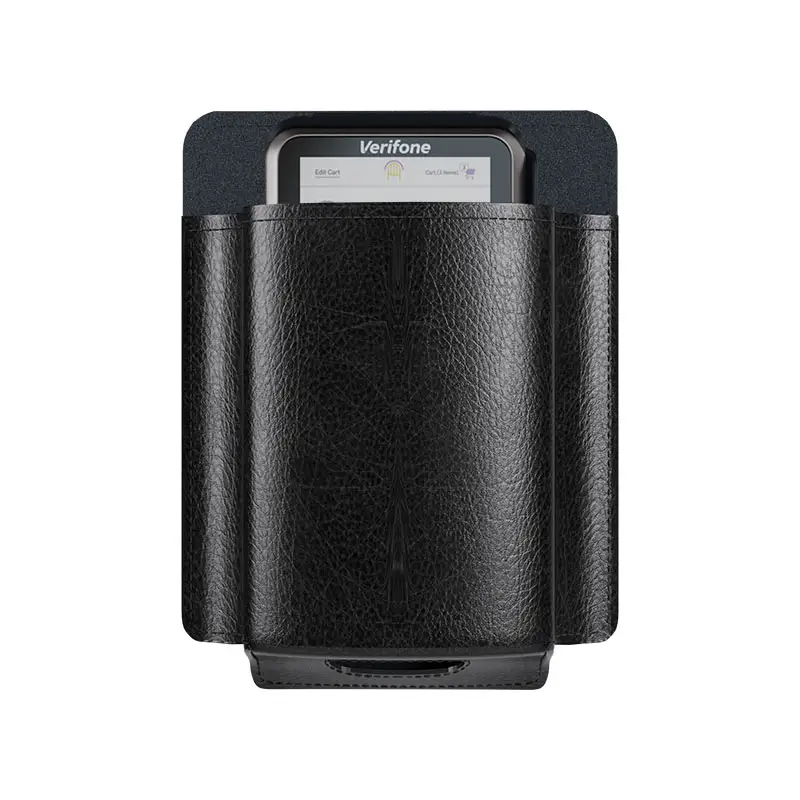 Étui en cuir pour terminal POS Verifone avec clip de ceinture sécurisé | Agoz
