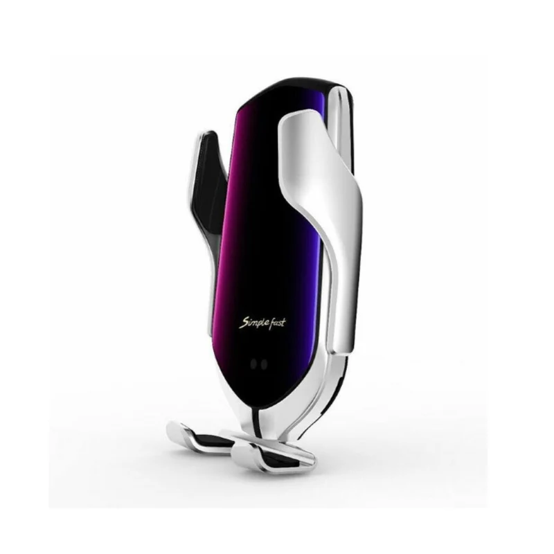 Support voiture magnétique pour téléphone portable avec chargement sans fil ultra rapide