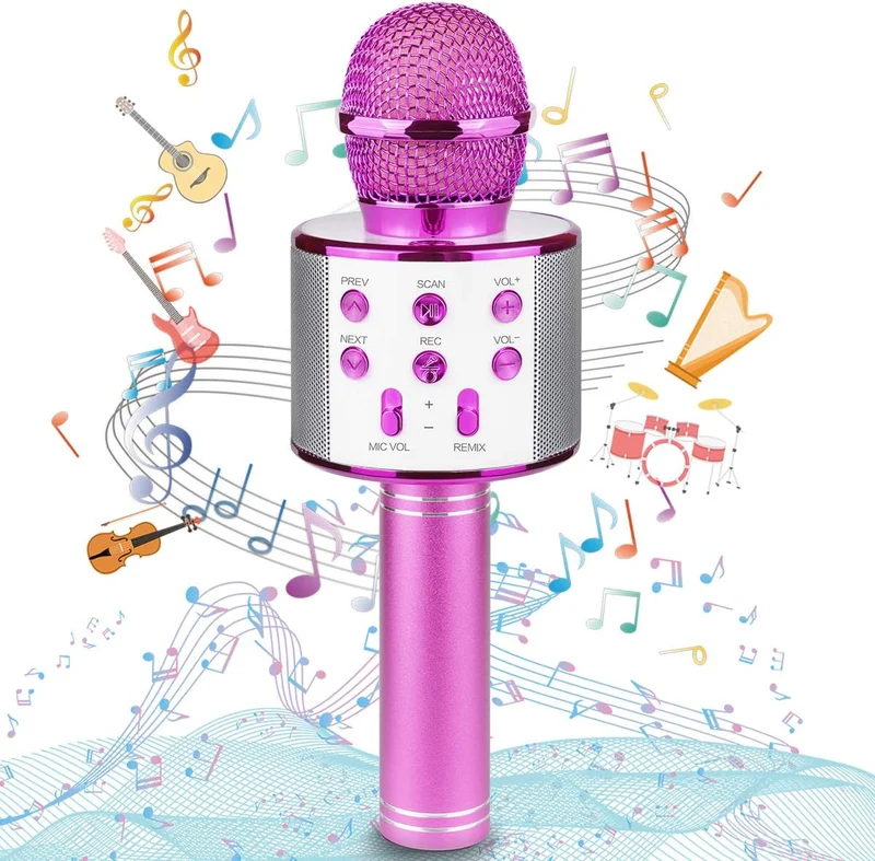 Microphone karaoké bluetooth
