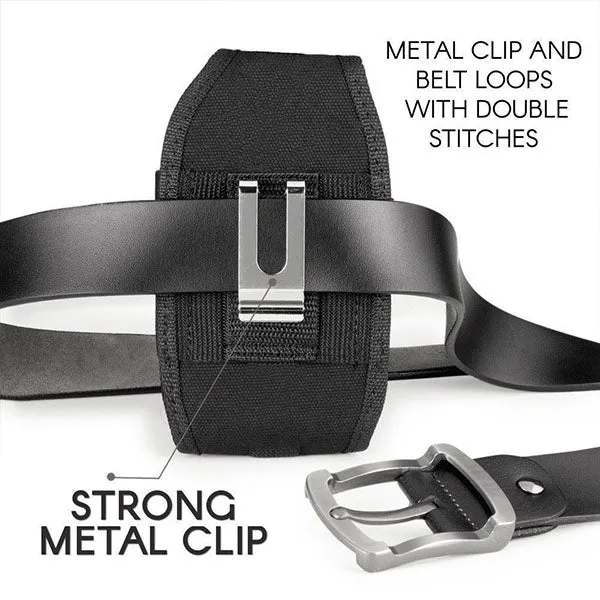 Étui radio Motorola durable avec clip ceinture en métal