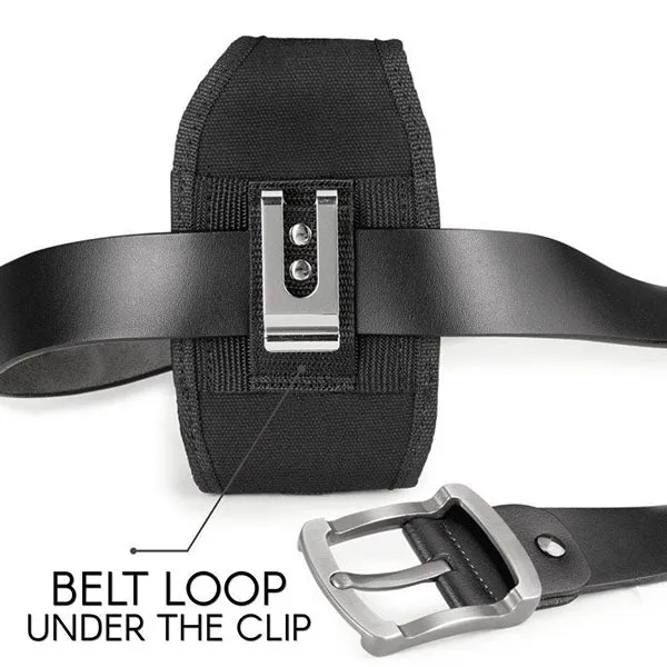 Étui radio Motorola durable avec clip ceinture en métal