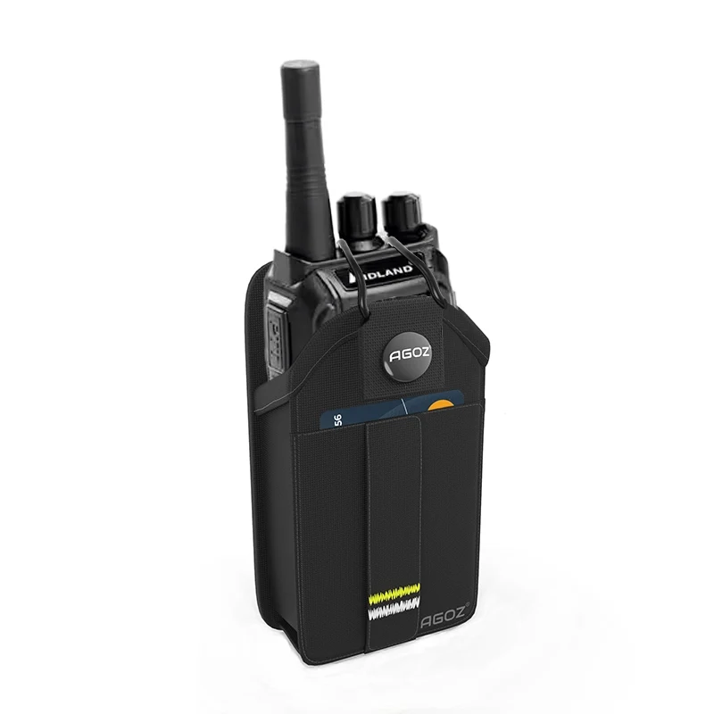 Étui à clip ceinture de qualité militaire pour radio bidirectionnelle Midland