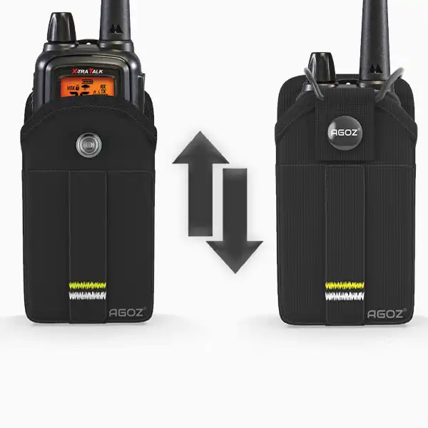 Étui à clip ceinture de qualité militaire pour radio bidirectionnelle Midland