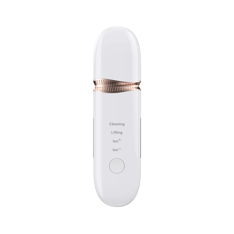 Spatule ultrasonique ionique professionnelle pour le nettoyage du visage (épurateur de peau/skin scrubber)