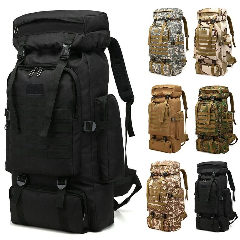 Sac à dos de type militaire 80+L