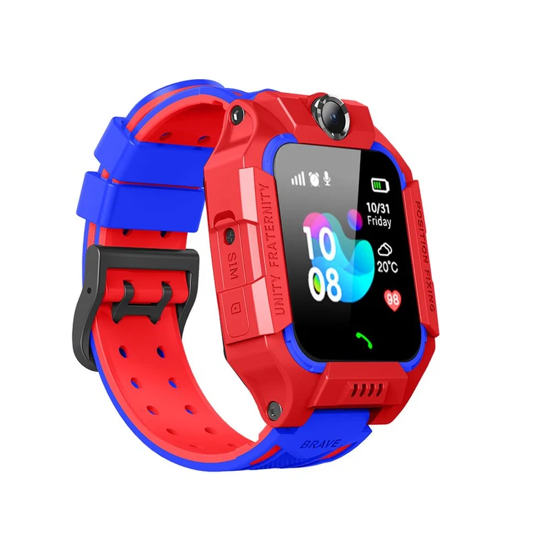 Montre connectée pour enfants avec caméra, suivi GPS et appels, bouton SOS