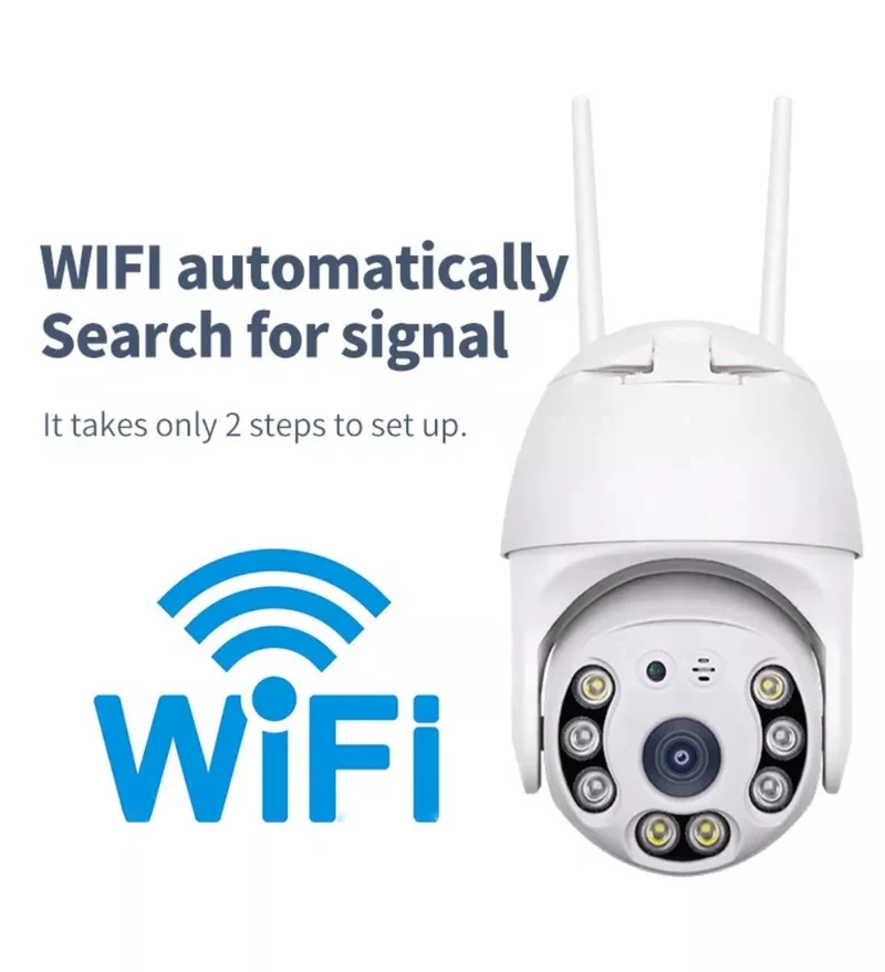 Caméra de surveillance extérieure avec Wifi