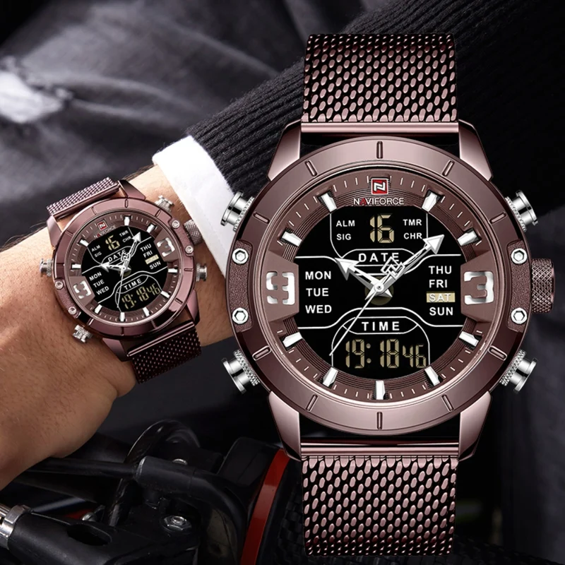 Montre pour hommes MACHTSTEEL