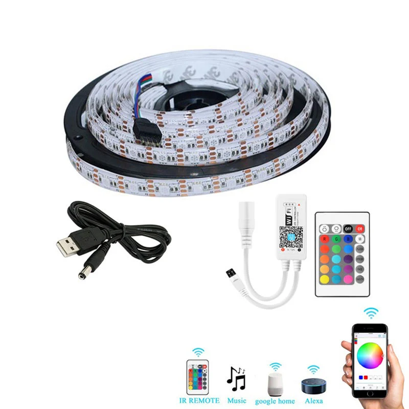 Bande LED 5m avec télécommande
