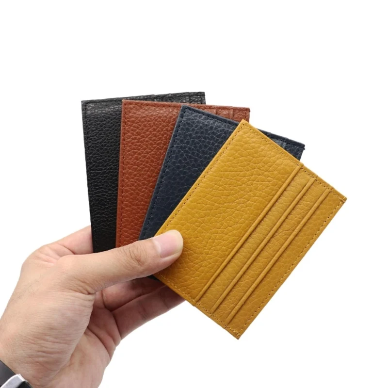 Porte-cartes en cuir