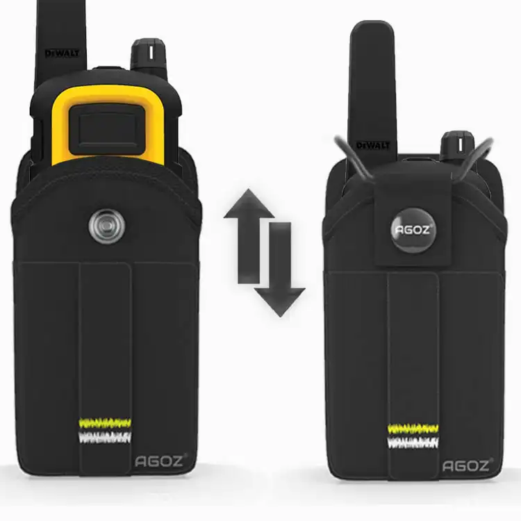 Étui radio robuste DEWALT avec fermeture à pression