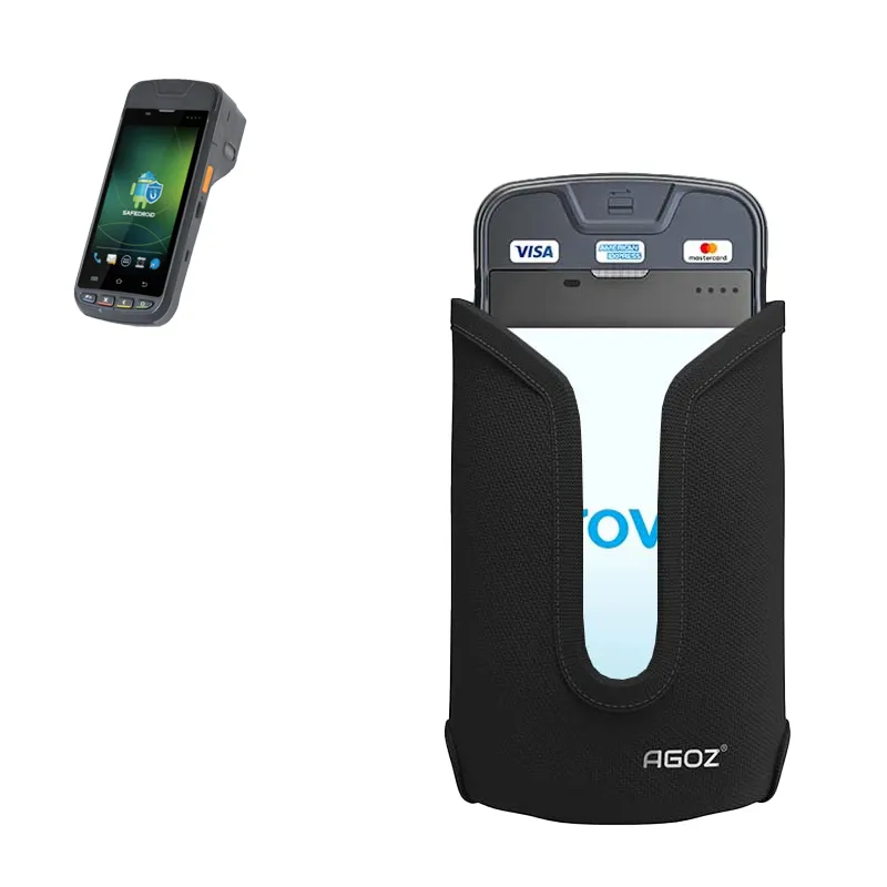 Étui de terminal de point de vente portable Urovo avec clip de ceinture métallique sécurisé | Agoz