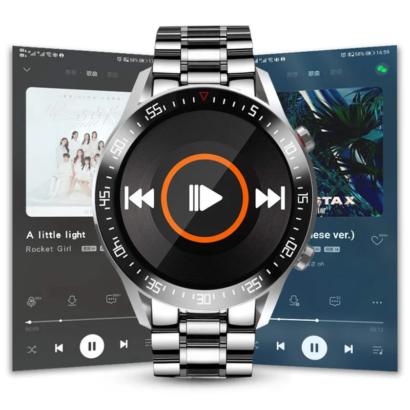 Montre connectée Smart Steel