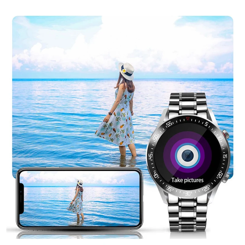 Montre connectée Smart Steel