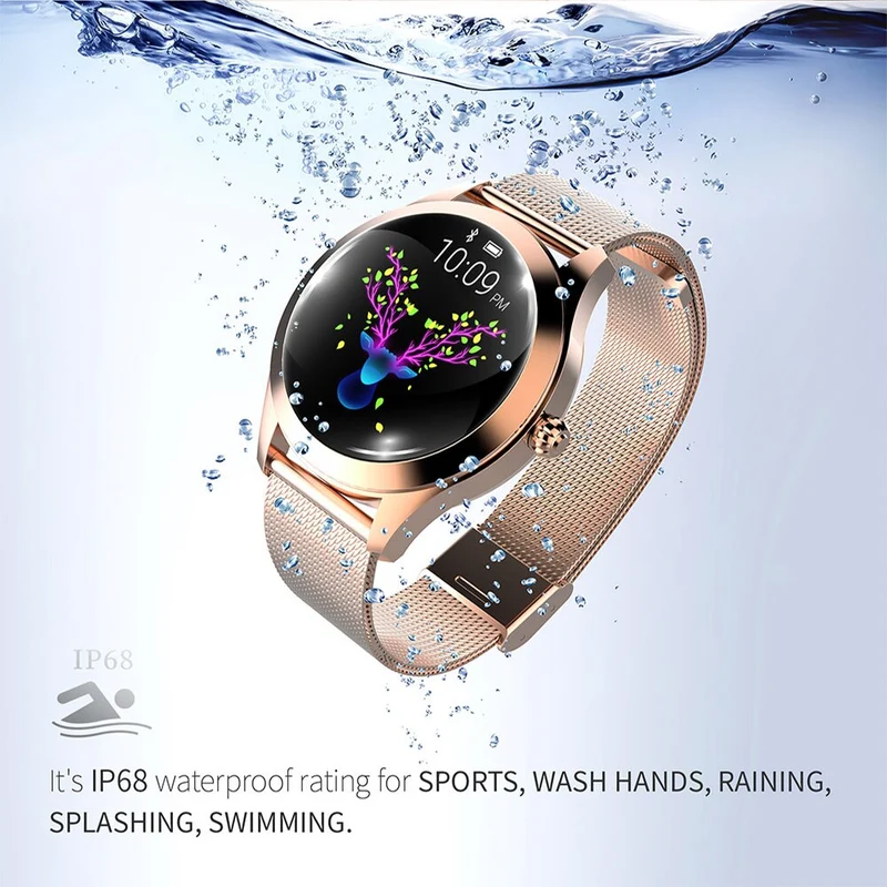 Montre connectée pour femmes Smart Gold