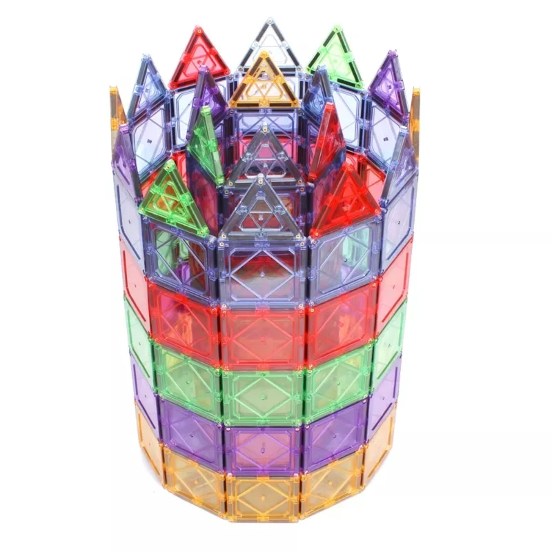 Blocs de construction magnétiques - 196 pièces