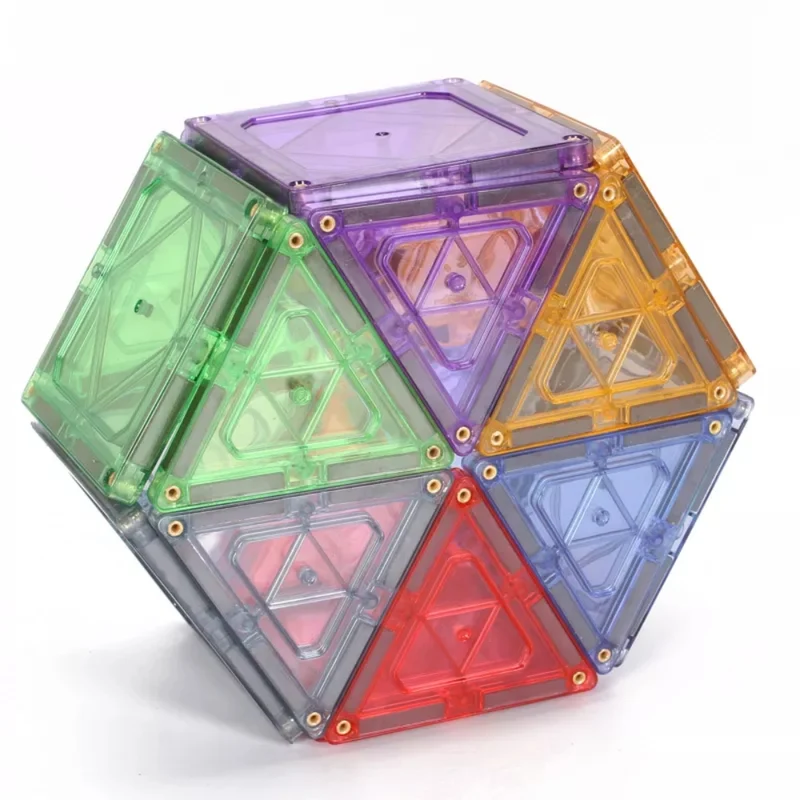 Blocs de construction magnétiques - 196 pièces