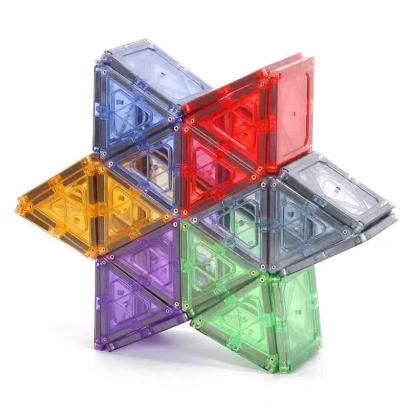 Blocs de construction magnétiques - 120 pièces