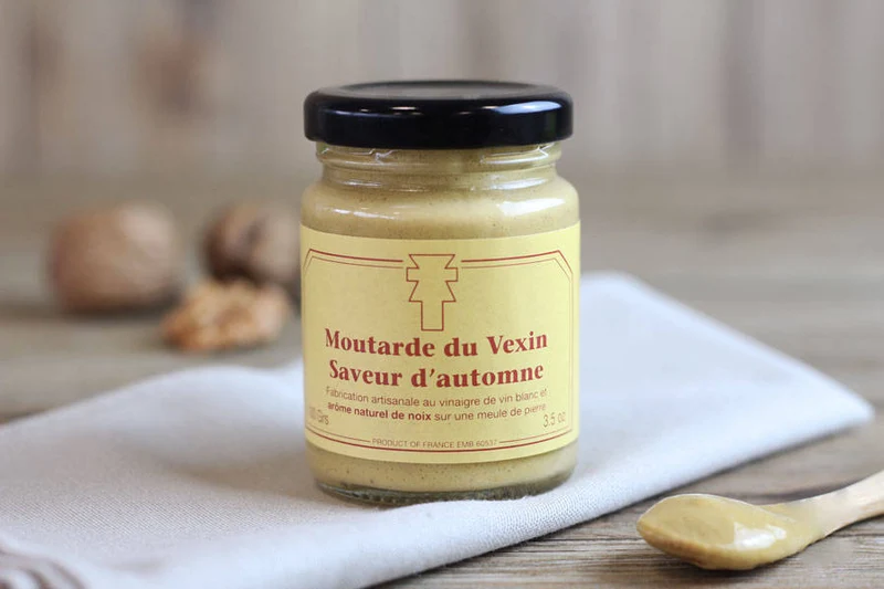 La ferme de la distillerie - Moutarde à la noix - 100 g 200 g