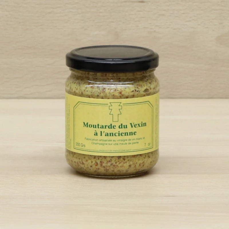 La ferme de la distillerie - Moutarde à l'ancienne - 100 g 200 g