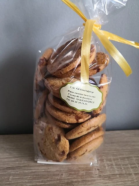 La ferme de la distillerie - Biscuit Gouzigny Sablé Caramel Beurre Salé - 200 g