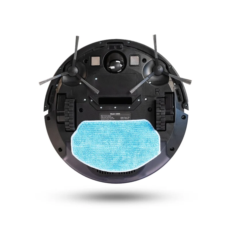 RONZO ATOM IQ Aspirateur robot et nettoyeur de sol avec base de chargement
