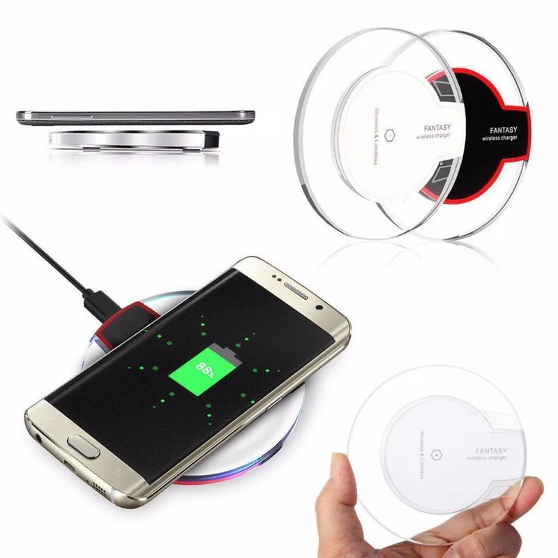 Chargeur sans fil rapide QI pour téléphones mobiles