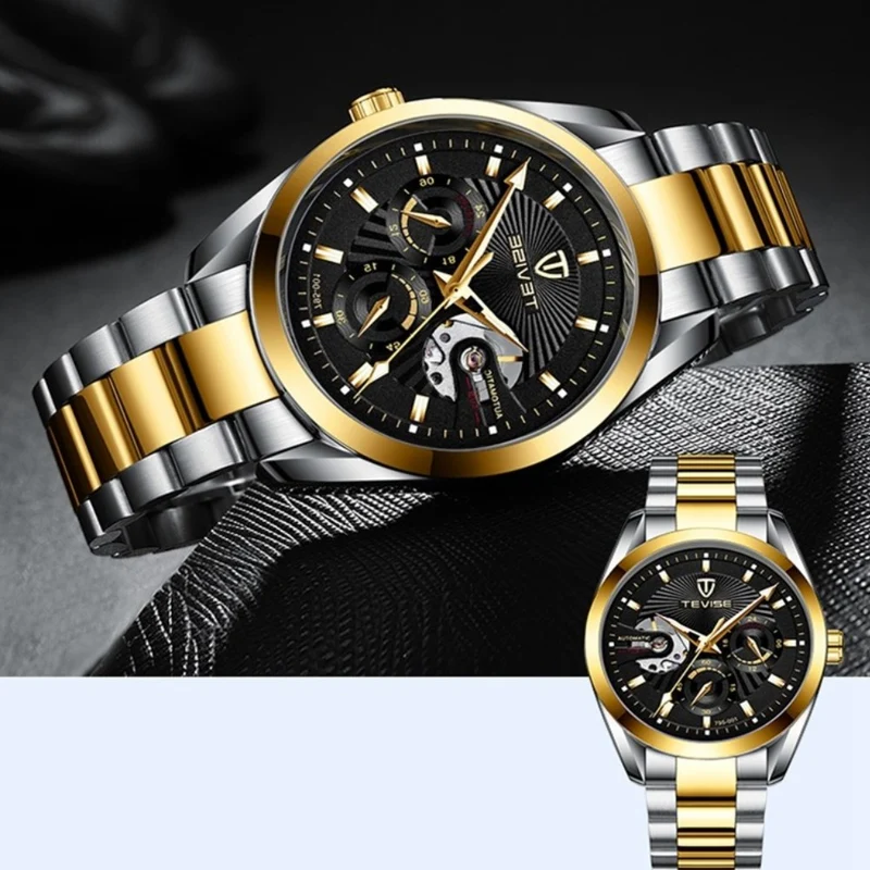 Montre automatique de luxe pour homme Disentis