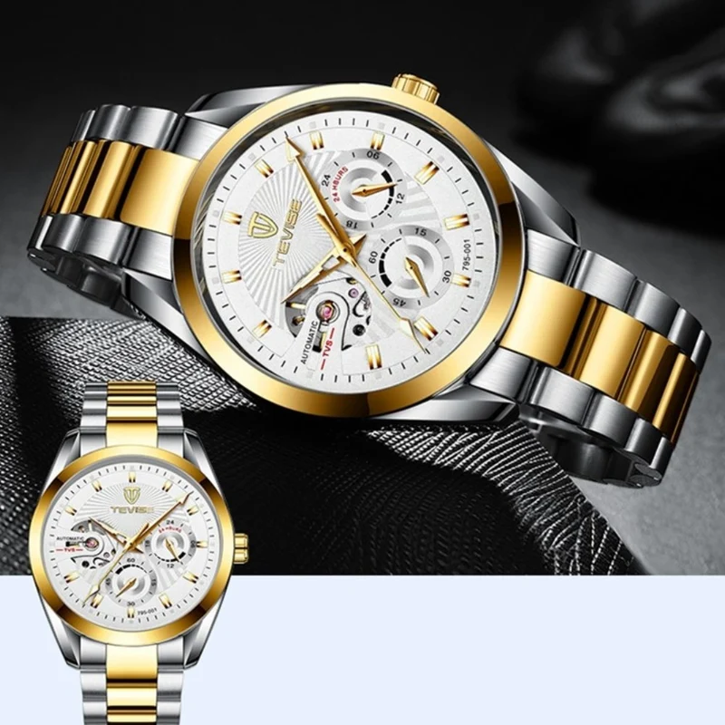 Montre automatique de luxe pour homme Disentis