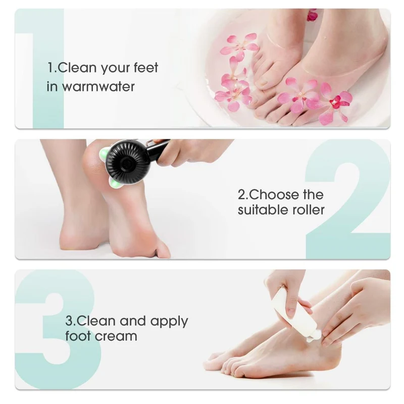 Appareil électrique de soins des pieds