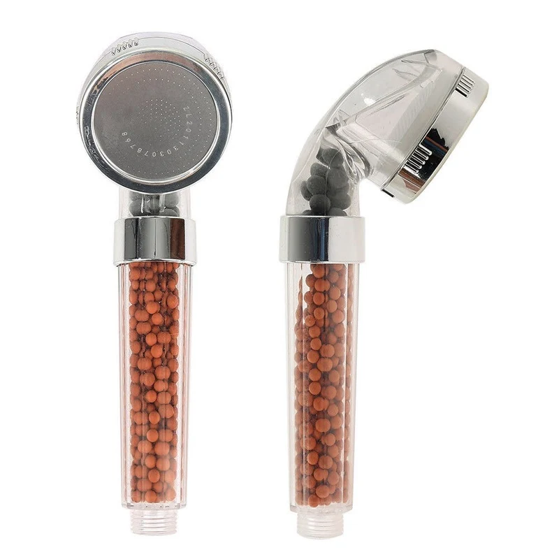 Pommeau de douche haute pression avec 3 modes de fonctionnement et filtre à impuretés