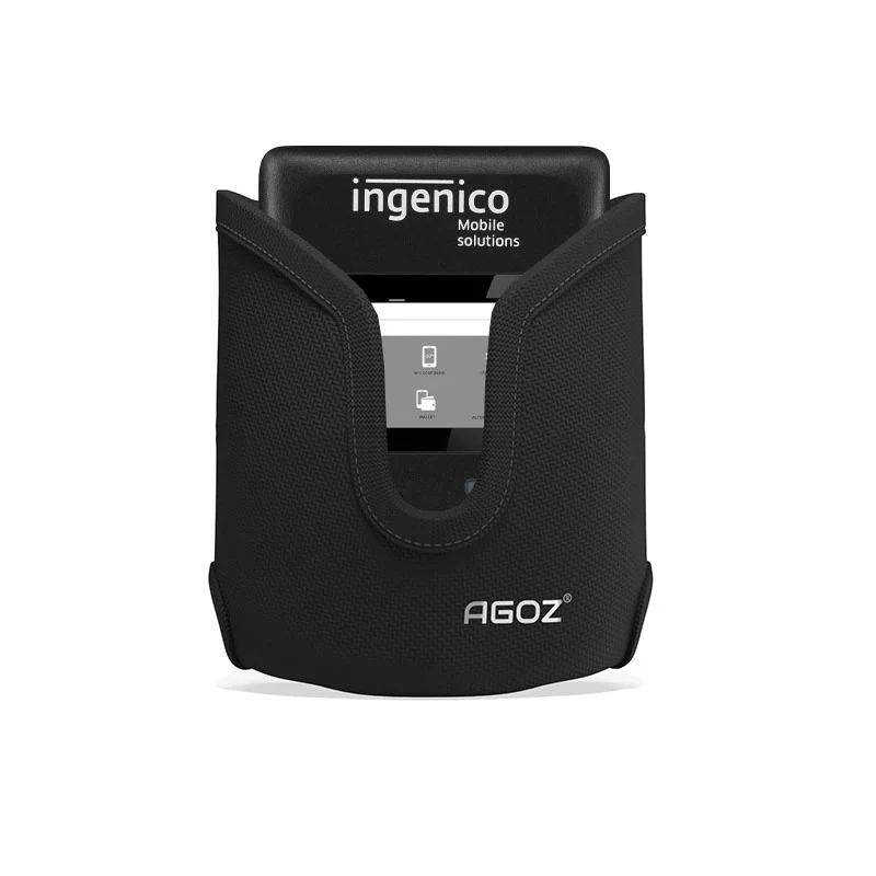 Étui robuste pour terminal de paiement Ingenico avec clip et passant de ceinture | Agoz