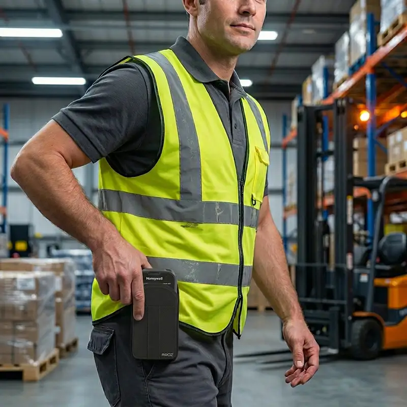 Étui pour ordinateur mobile Honeywell CT47 avec clip ceinture en métal | Agoz