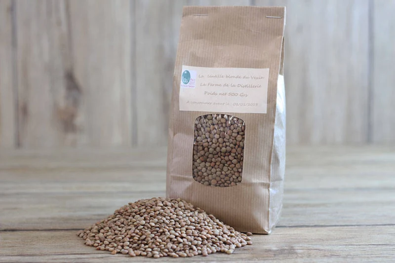 La ferme de la distillerie - Lentilles blondes - 500g 1Kg