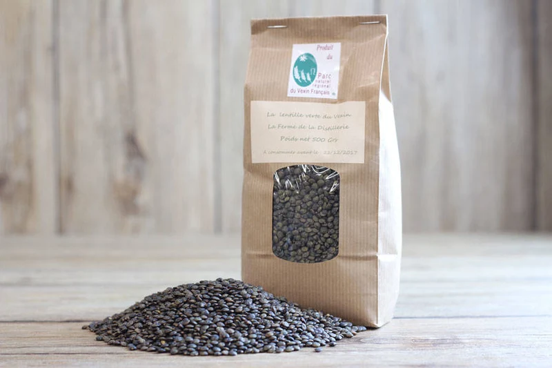 La ferme de la distillerie - Lentilles vertes - 500g 1Kg