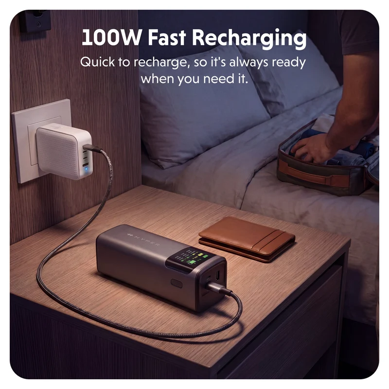 Batterie externe HyperJuice 200 W pour ordinateur portable