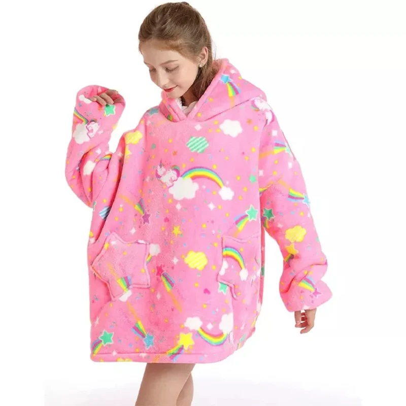 Couverture à capuche pour enfants