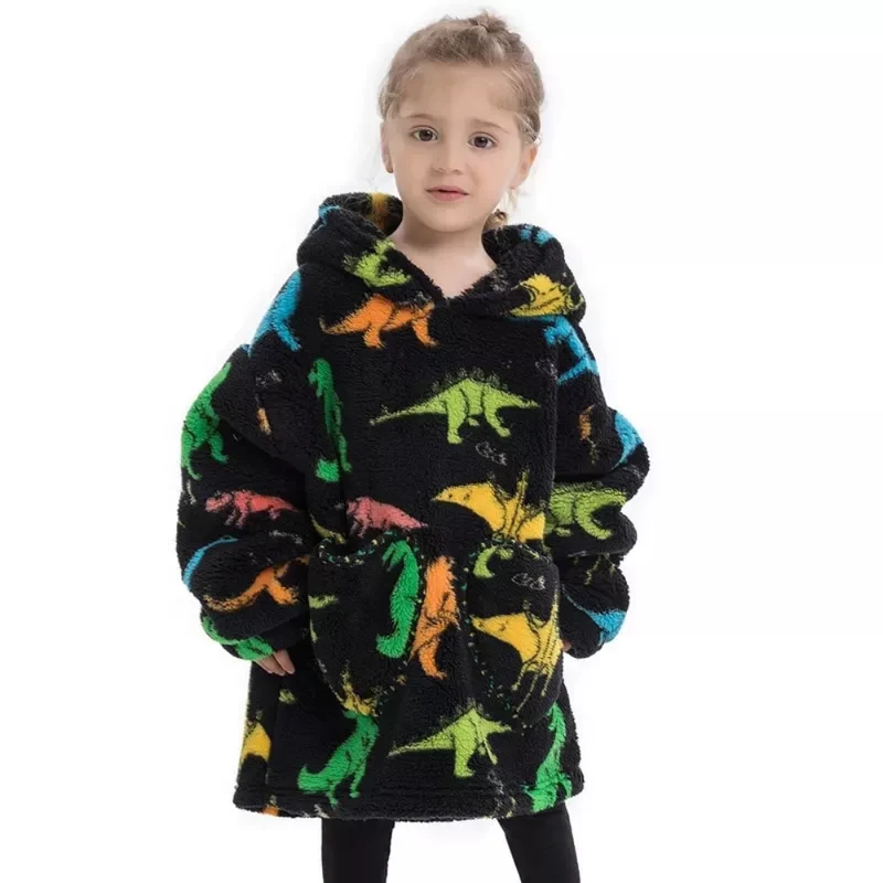 Couverture à capuche pour enfants