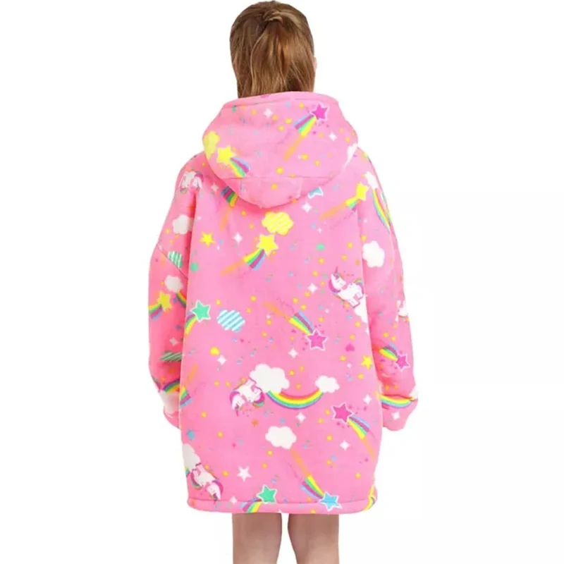 Couverture à capuche pour enfants