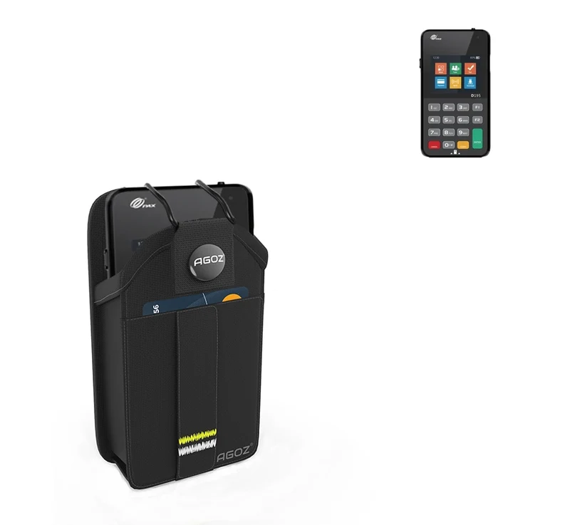 Holster ultra-robuste pour mPOS PAX avec fermeture à pression sécurisée | Agoz