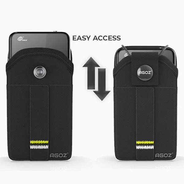 Holster ultra-robuste pour mPOS PAX avec fermeture à pression sécurisée | Agoz
